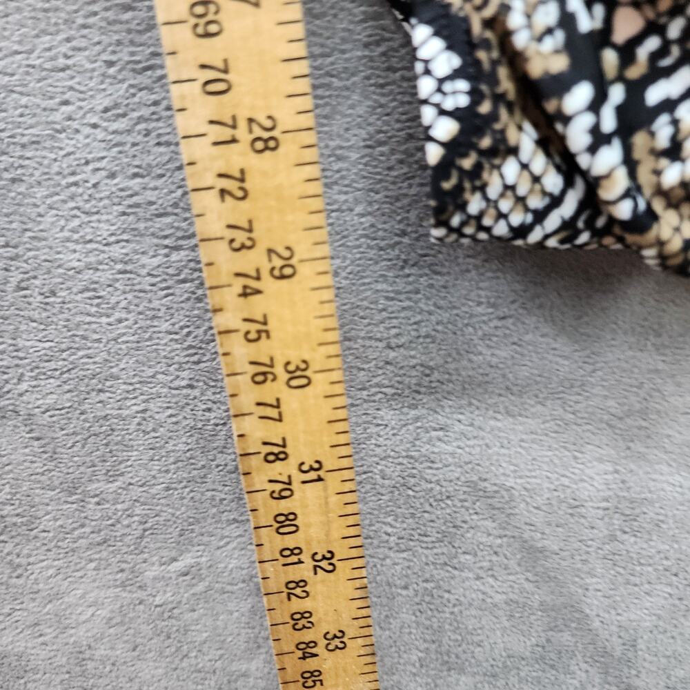 Catalina Suddenly Slim Swimsuit 3X 22W-24W Leopard Wrap One Piece Tummy - Picture 10 of 11